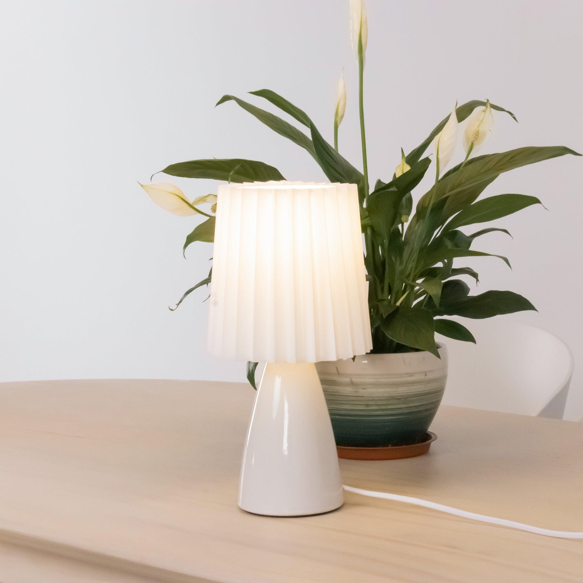 Boko Minimalist Fabric Table Lamp