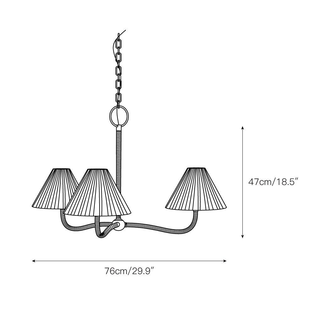 Briarcrest Sculptural Chandelier