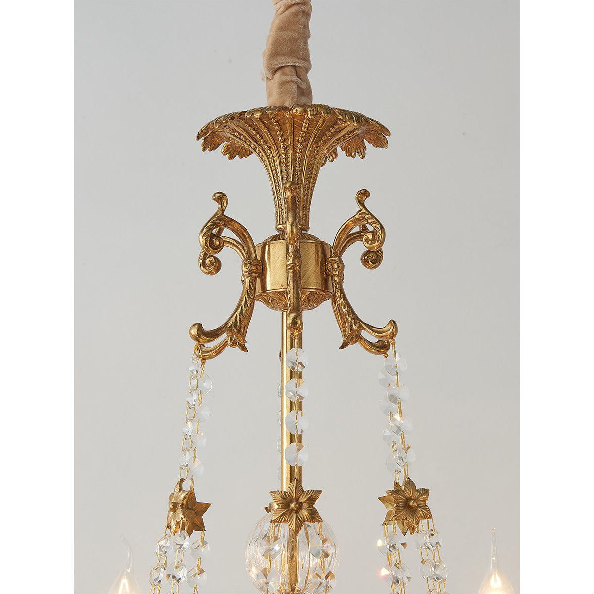 Bellview Brass Chandelier