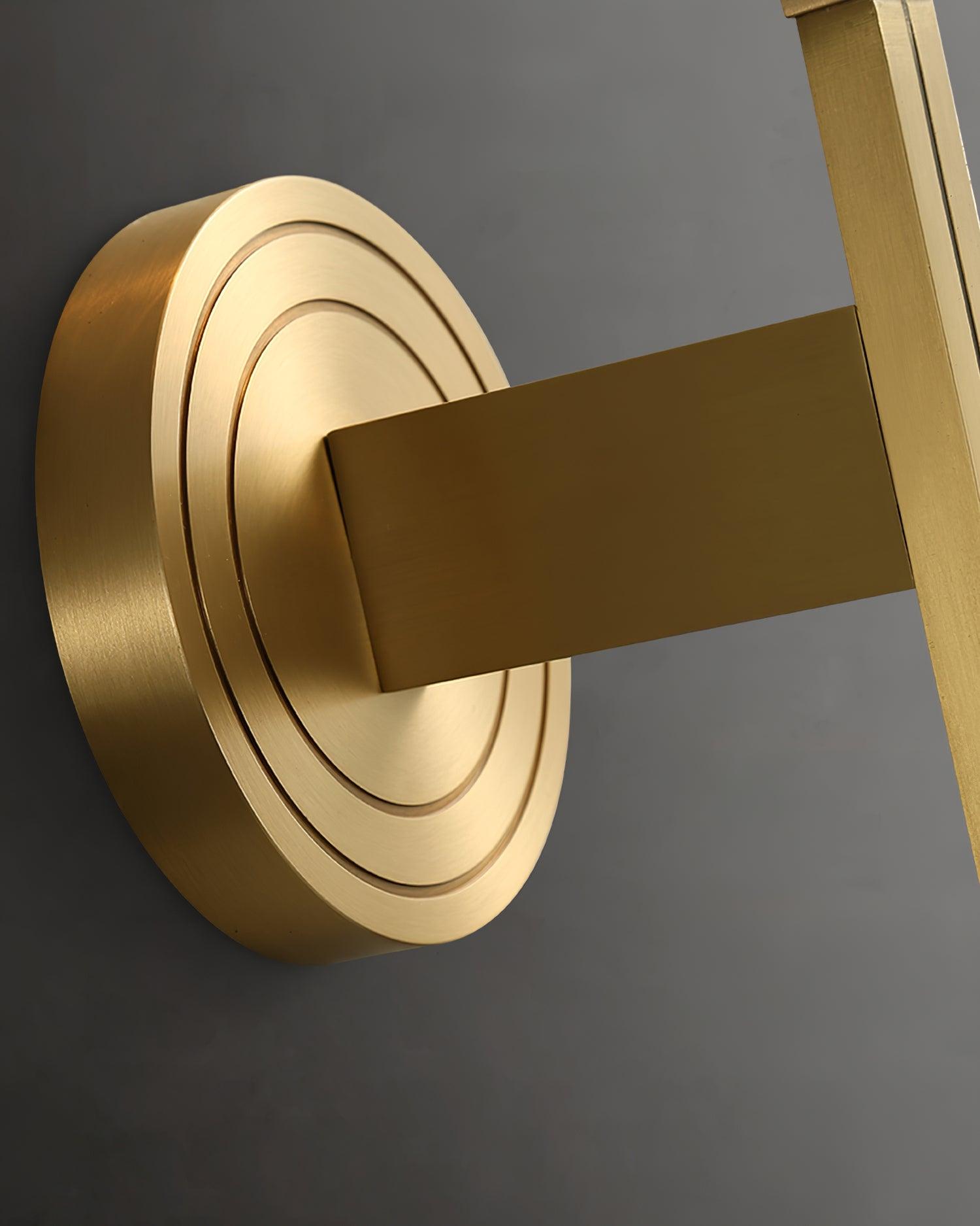 Elyisora Wall Light Brass Crystal Elegant