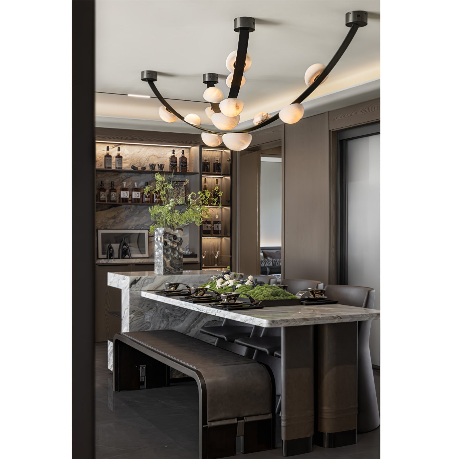 Evcaria Alabaster Chandelier