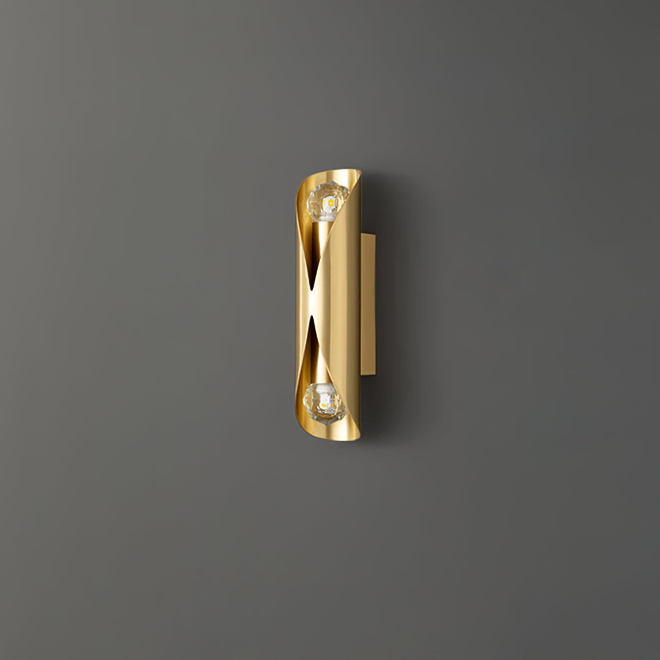 Veyric Diamonds Brass Wall Lamp