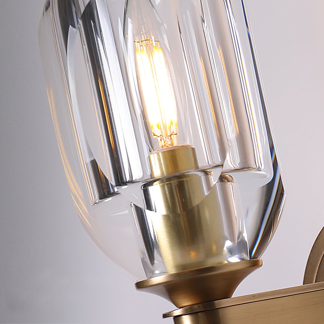 Tostor Wall lamp Premium Nordic Art Diamond Crystal Sconce