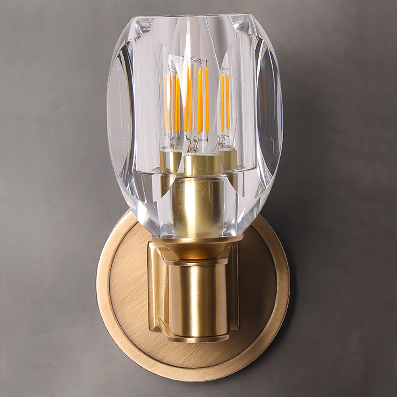 Tostor Wall lamp Premium Nordic Art Diamond Crystal Sconce