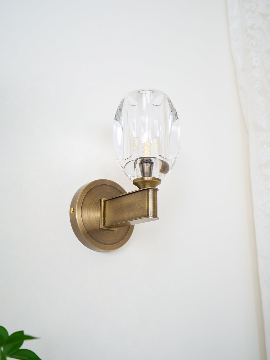 Tostor Wall lamp Premium Nordic Art Diamond Crystal Sconce