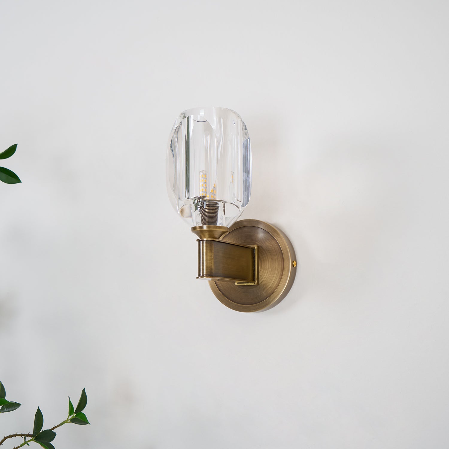 Tostor Wall lamp Premium Nordic Art Diamond Crystal Sconce