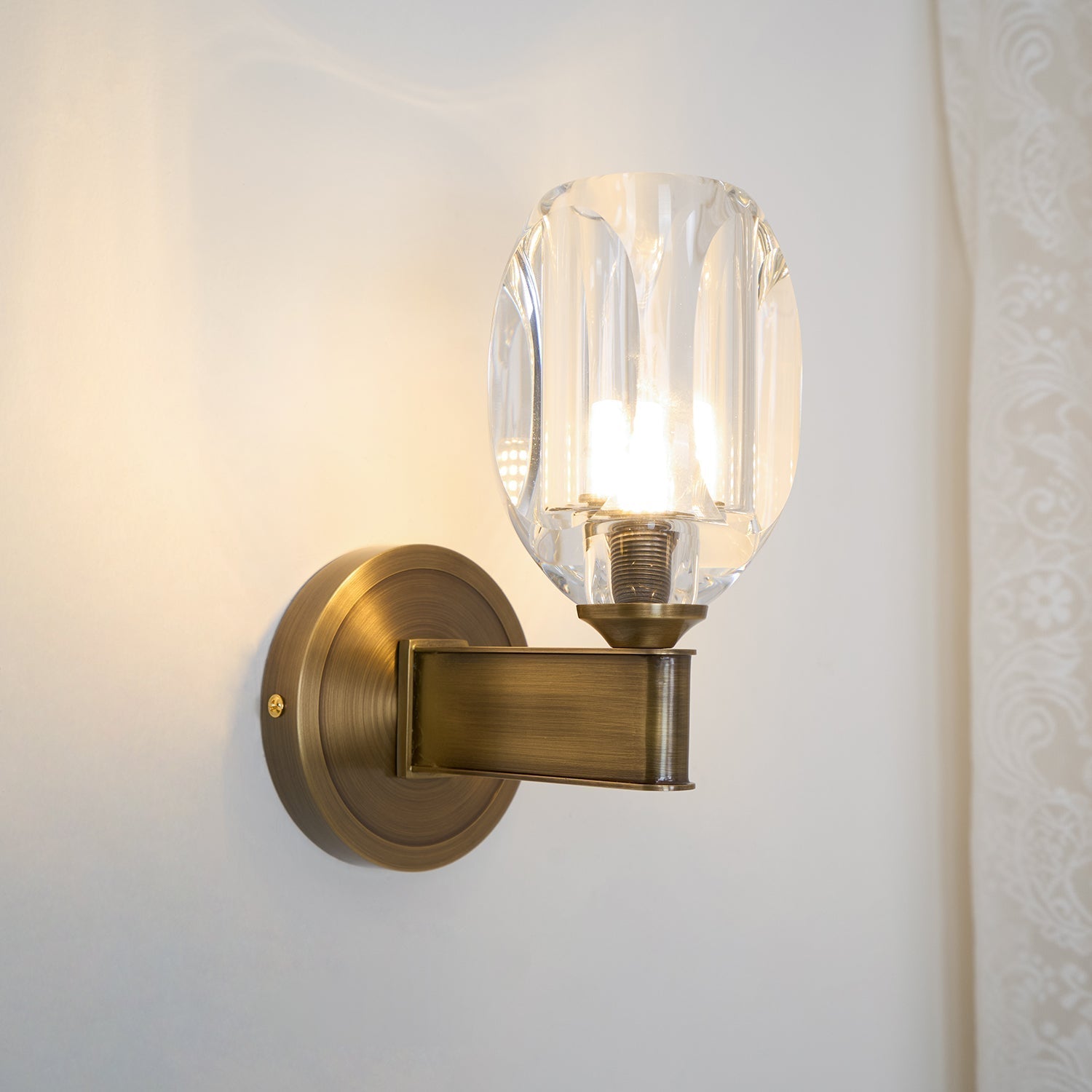 Tostor Wall lamp Premium Nordic Art Diamond Crystal Sconce