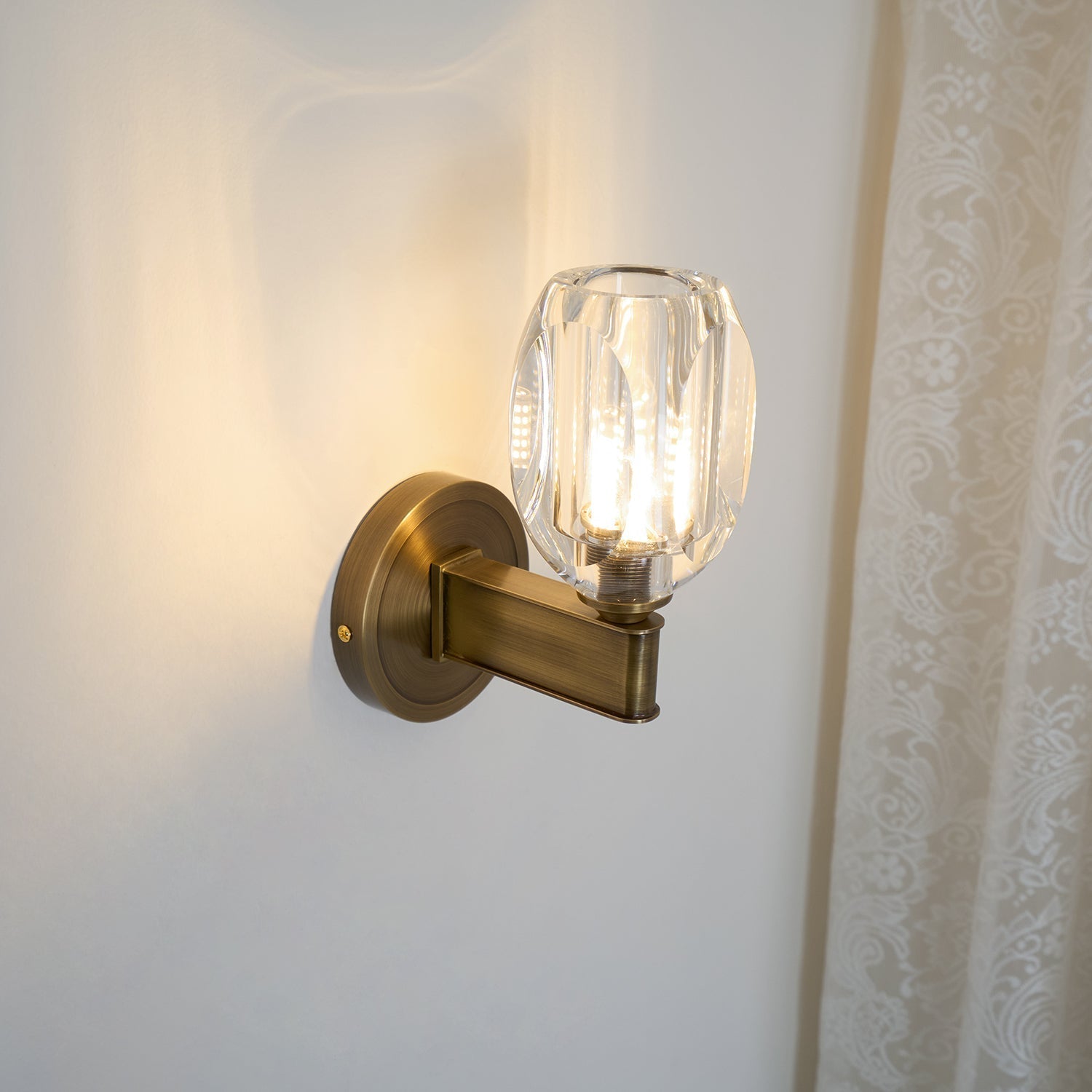 Tostor Wall lamp Premium Nordic Art Diamond Crystal Sconce