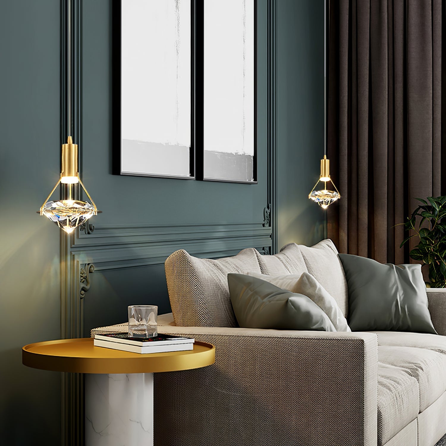 Nemorin Diamond Pendant Lamp