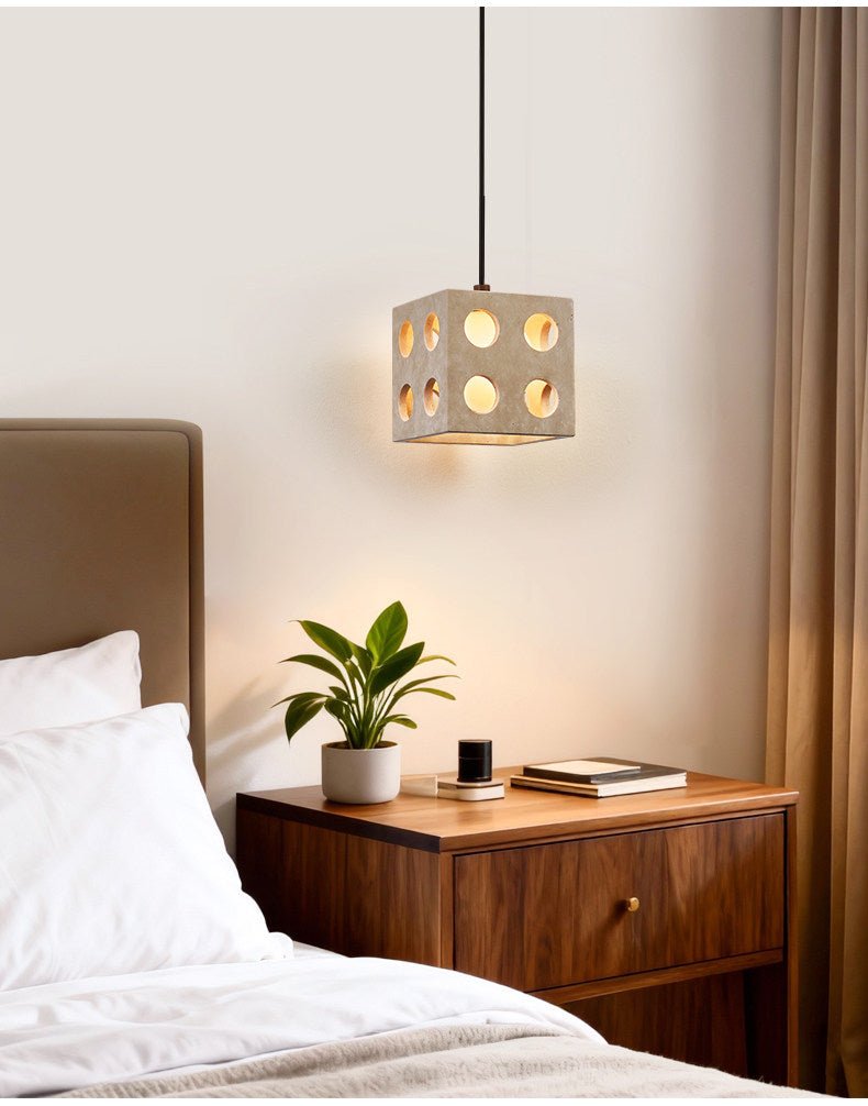 Daxen Travertine Pendant Light