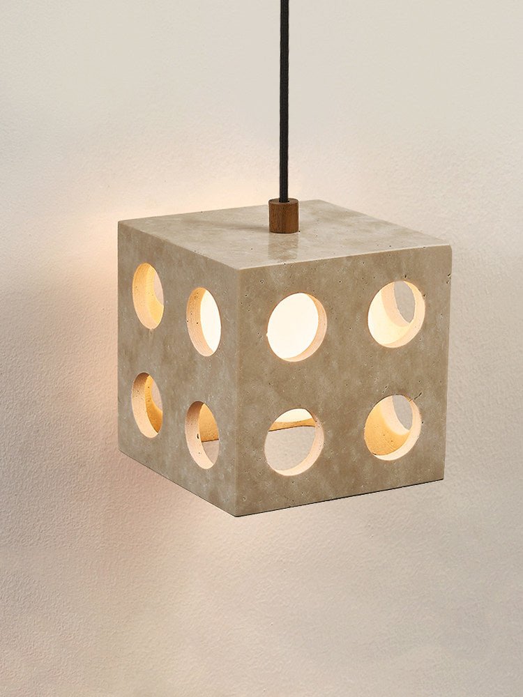 Daxen Travertine Pendant Light