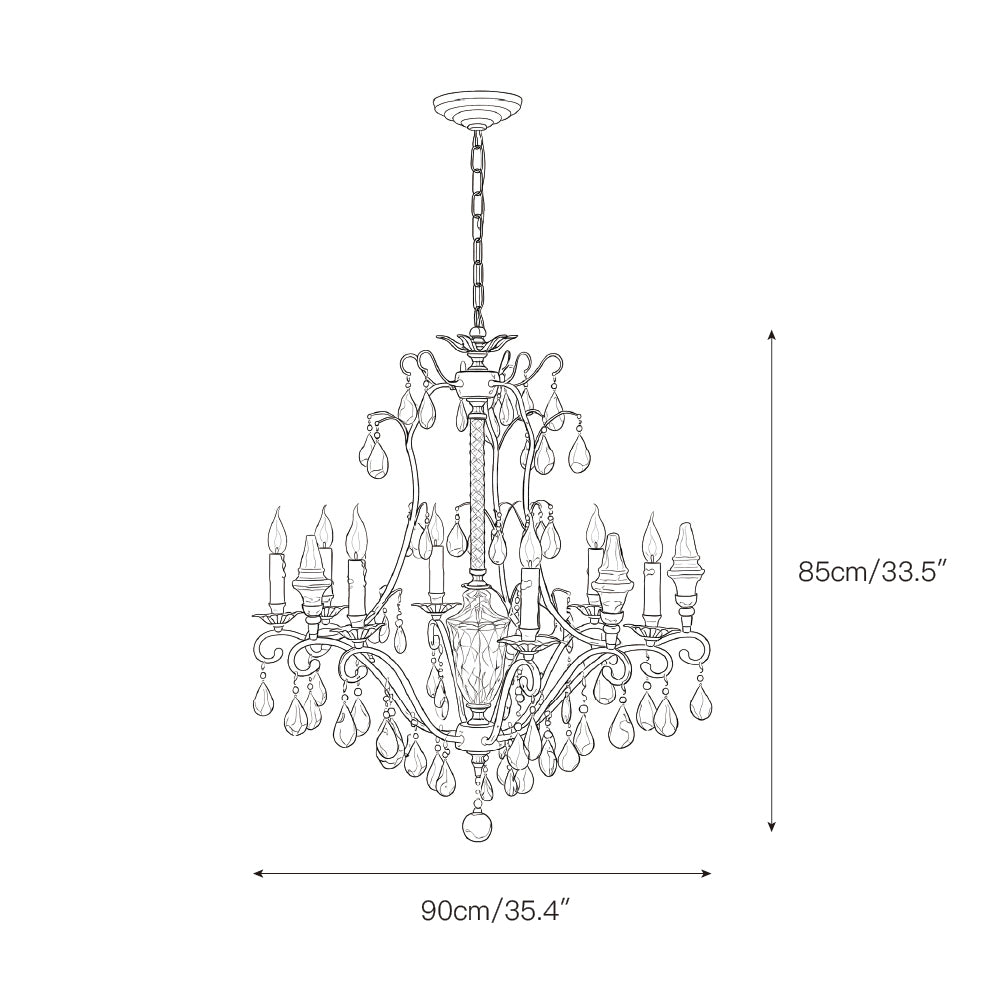 Diodem Crystal Chandelier