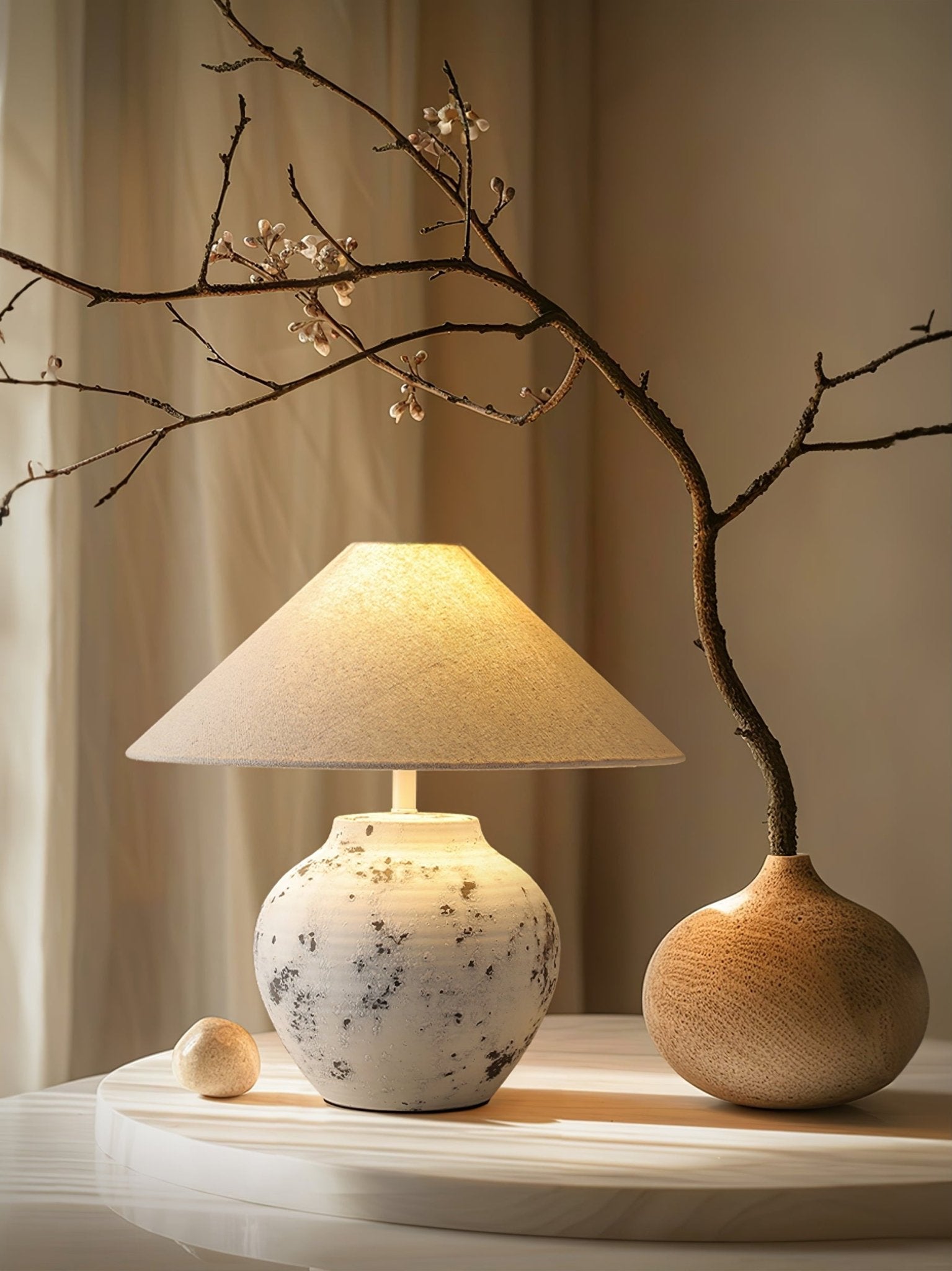 Atticus Modern Ceramics Table Lamp