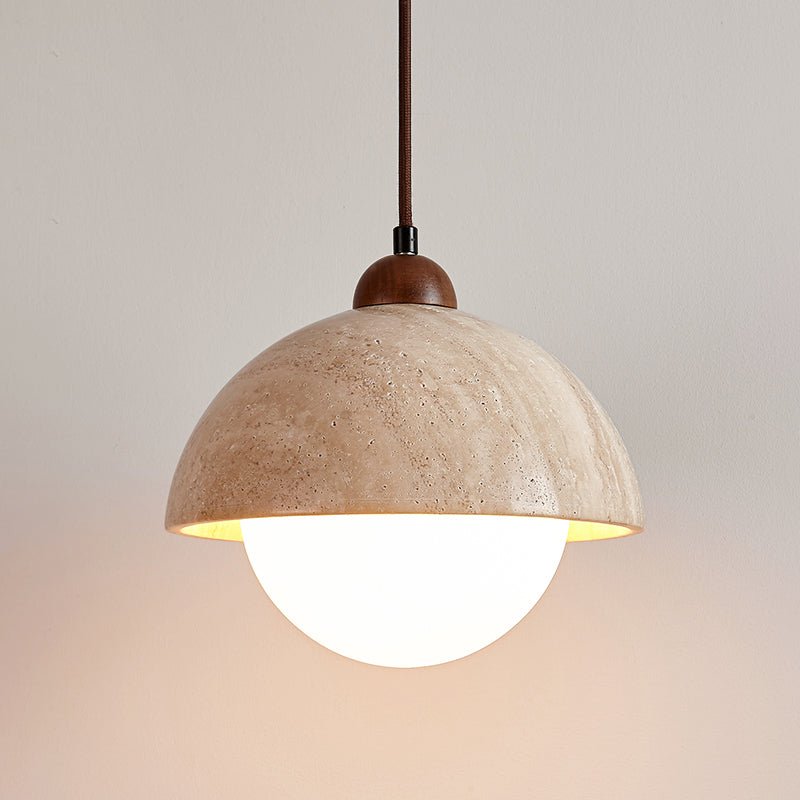 Nolven Travertine Pendant Lamp
