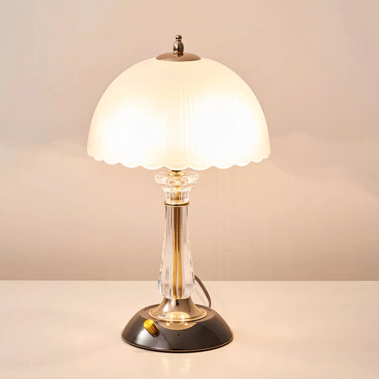 Belle Domed Glass Table Light