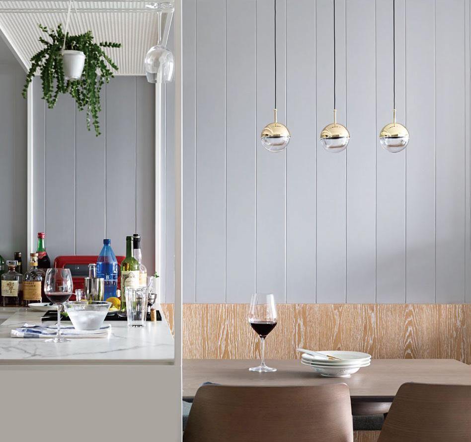 Zaneth Pendant Lamp Steel Glass Multi Drop Minimalist Staircase