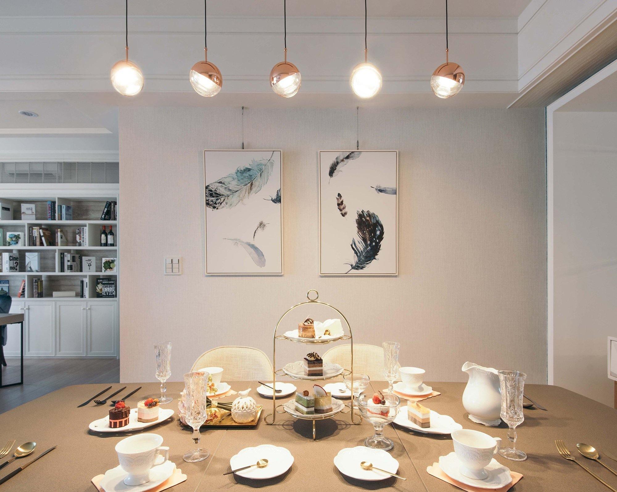 Zaneth Pendant Lamp Steel Glass Multi Drop Minimalist Staircase