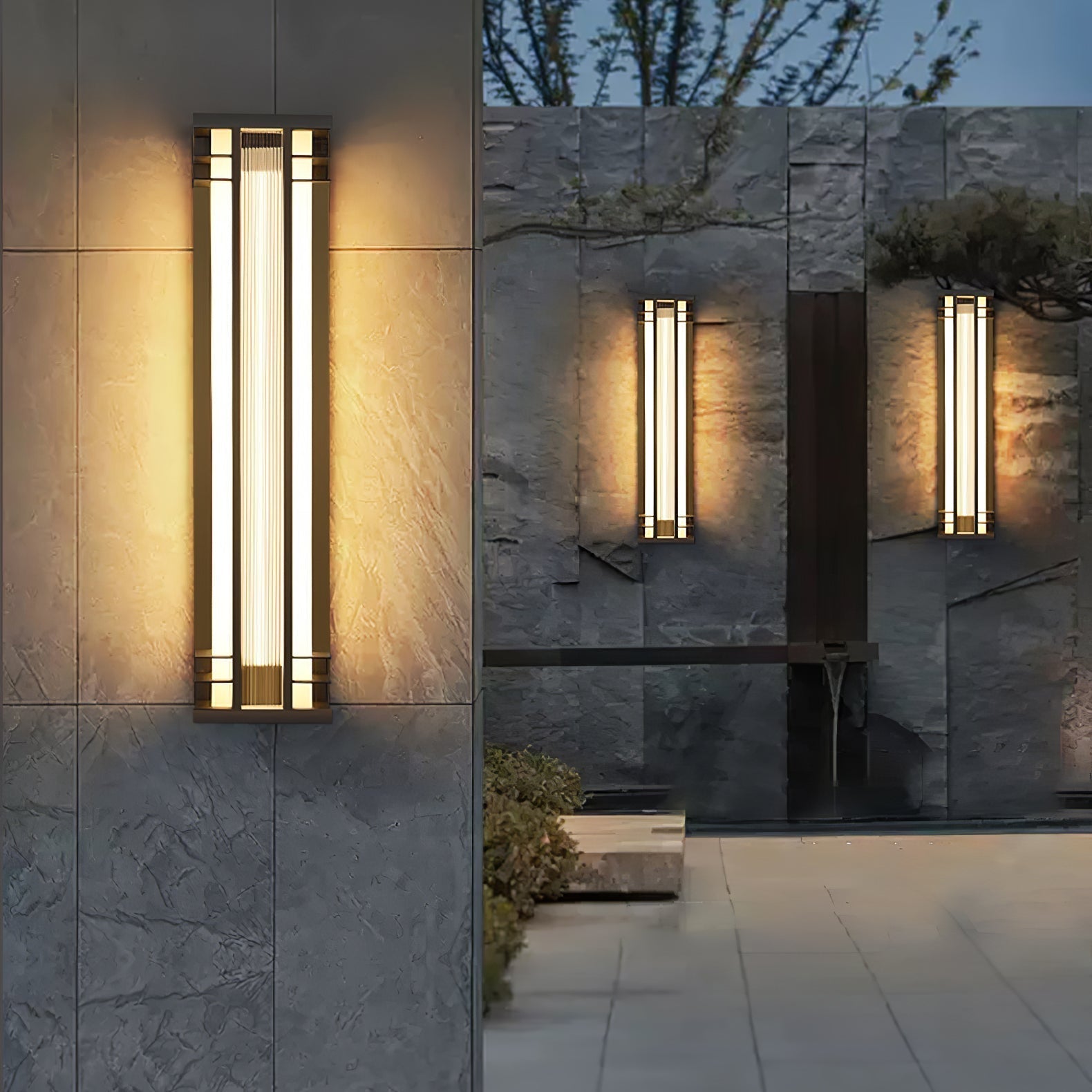 Colire Unique Double Axis Outdoor Wall Lamp