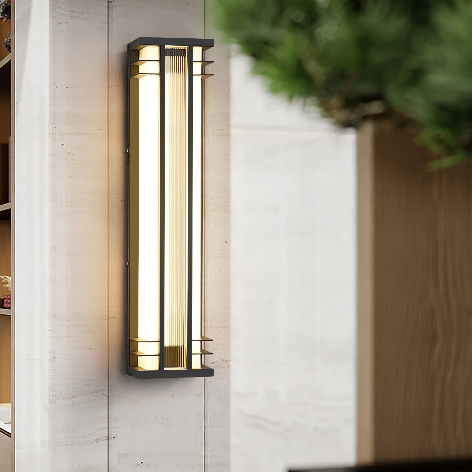 Colire Unique Double Axis Outdoor Wall Lamp
