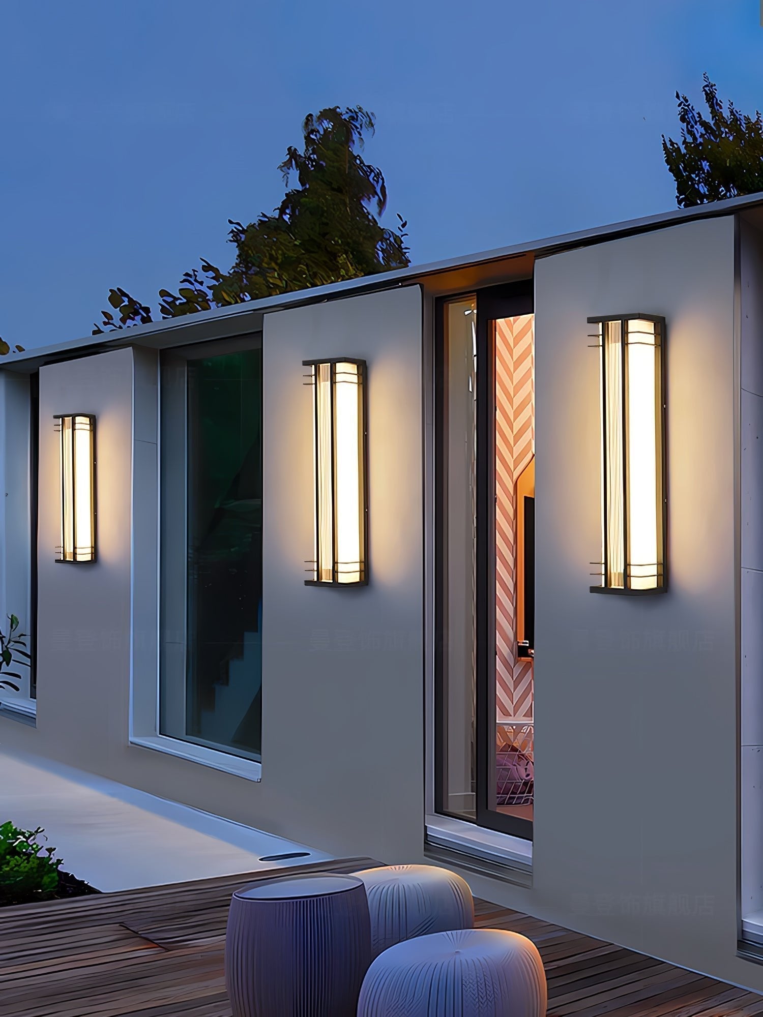 Colire Unique Double Axis Outdoor Wall Lamp