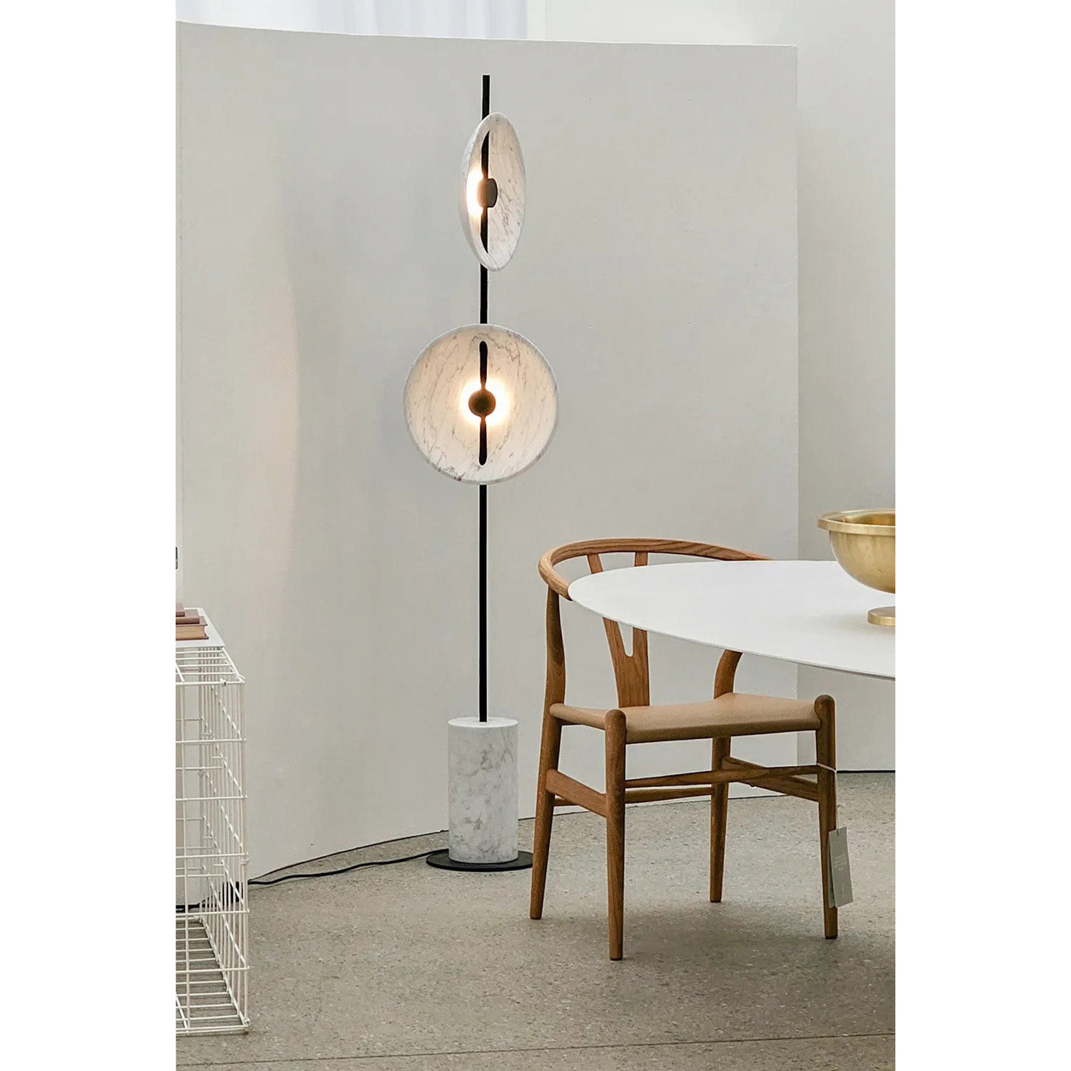 Calaraya Moon Floor Lamp
