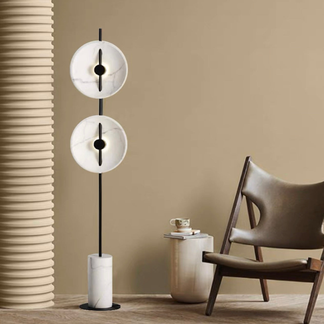 Calaraya Moon Floor Lamp