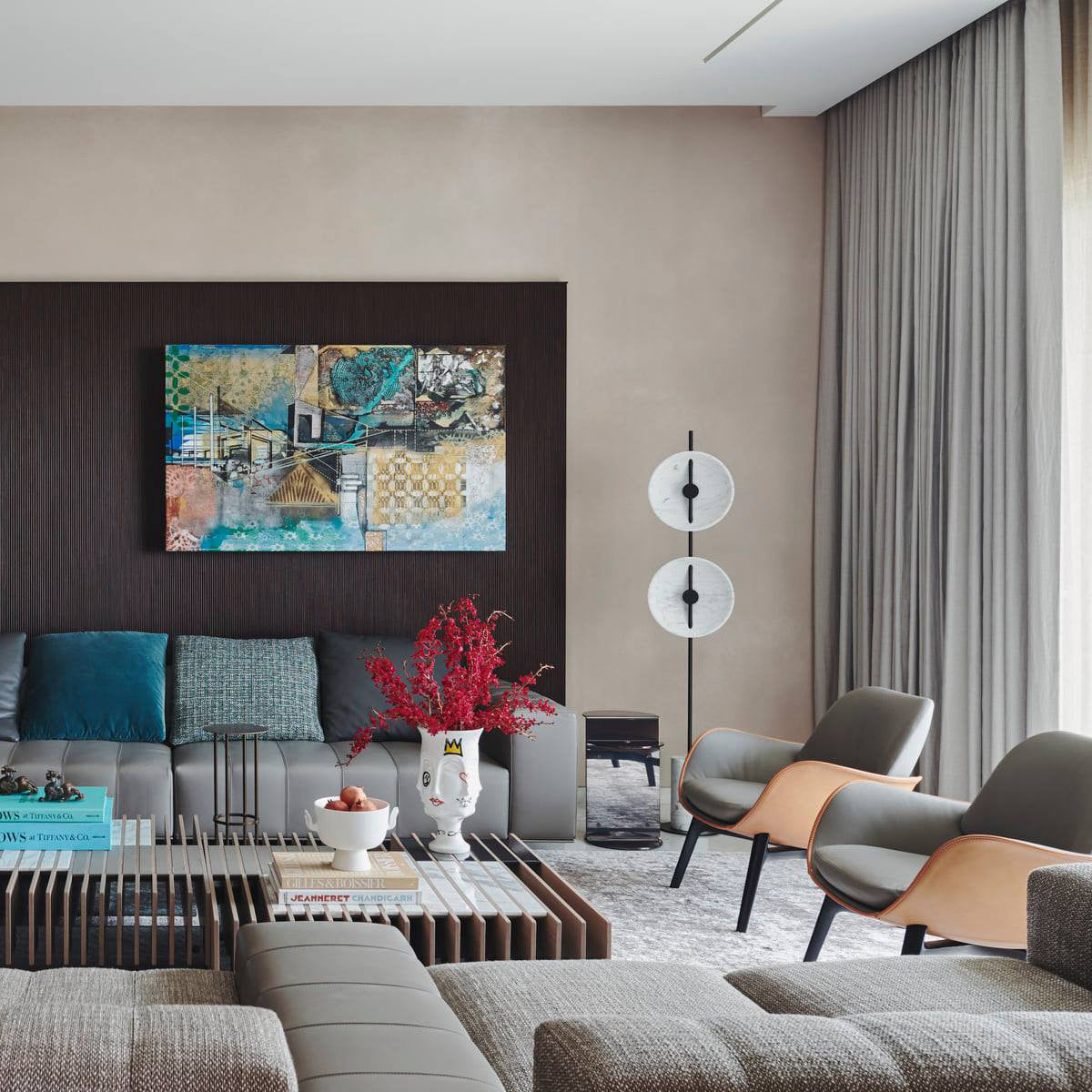 Calaraya Moon Floor Lamp