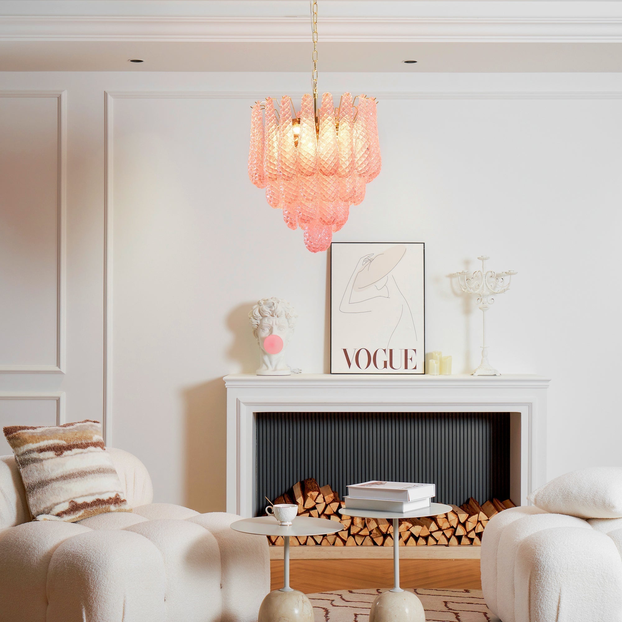 Blush Chandelier