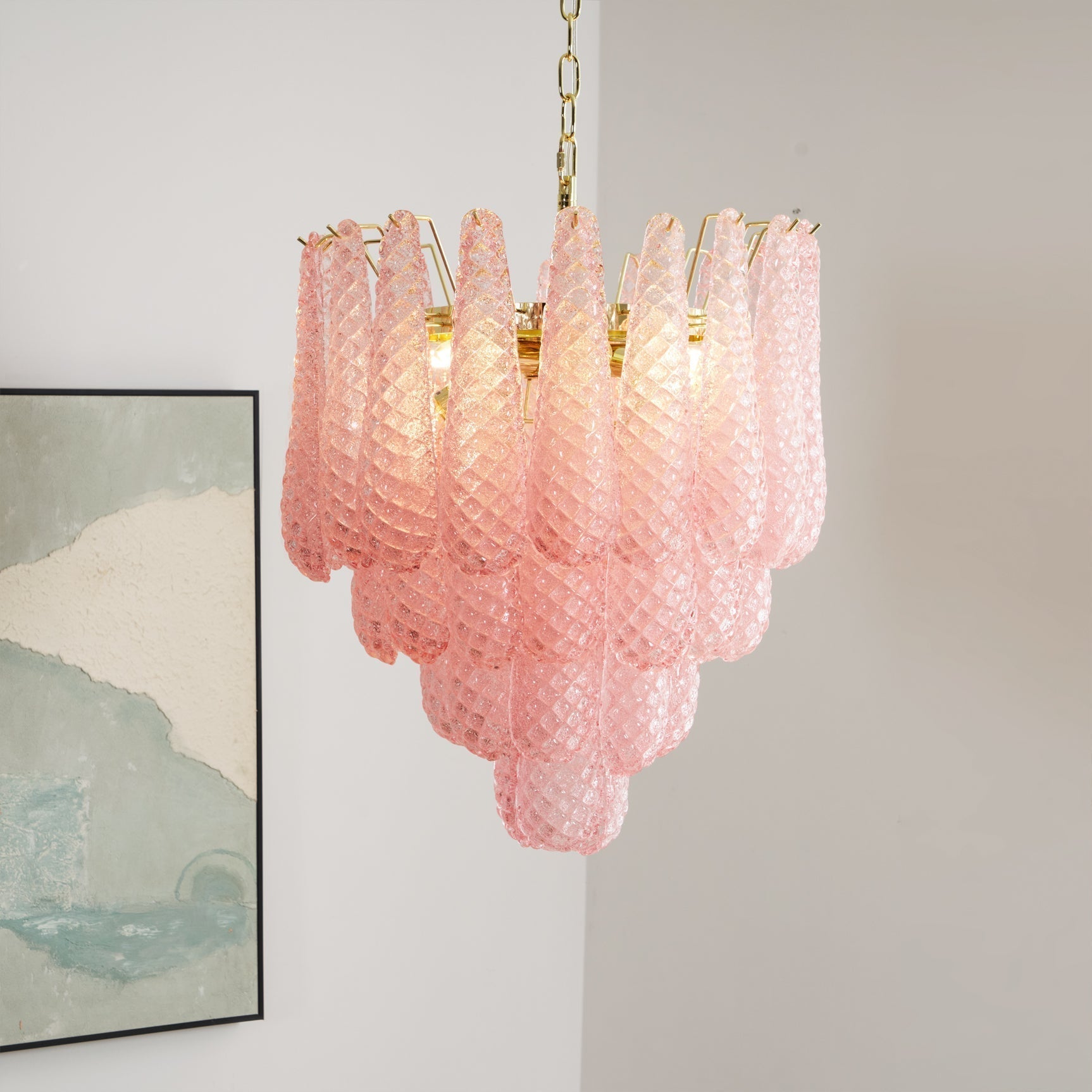 Blush Chandelier