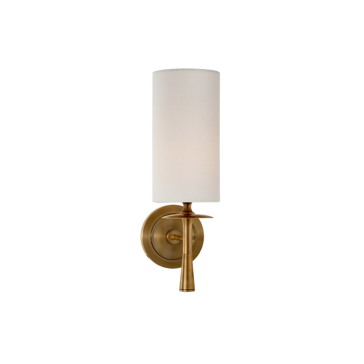 Knight Modern Minimalist Fabric Glass Wall Lamp