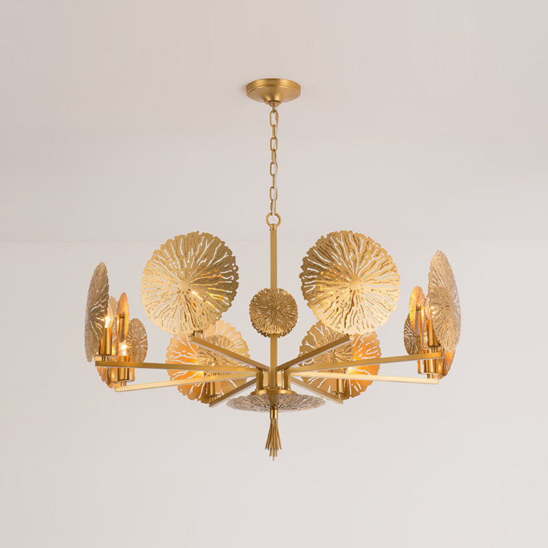 Dandelion Brass Chandelier