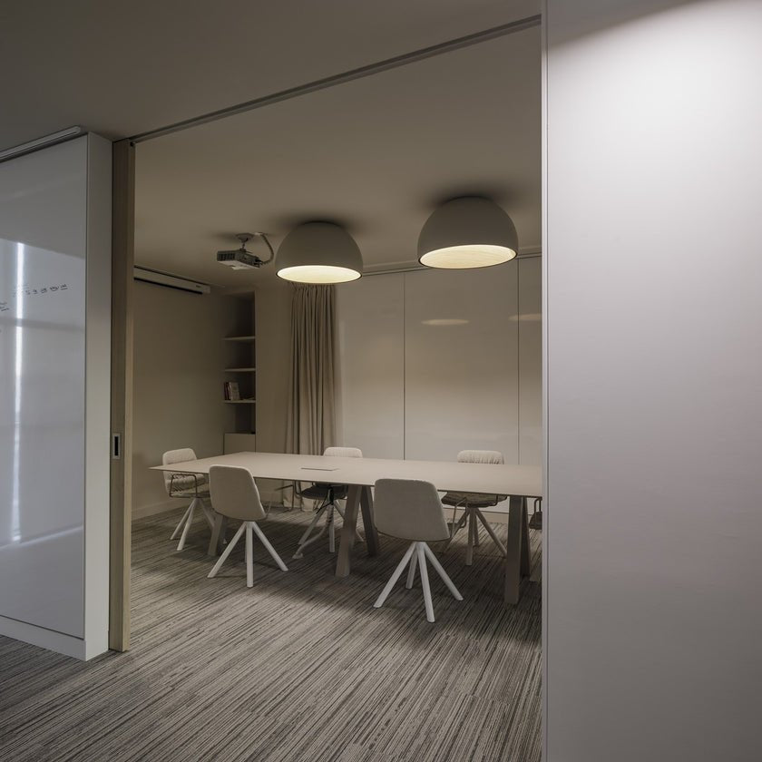 Coda Ceiling Lamp Dome Wood Minimalist