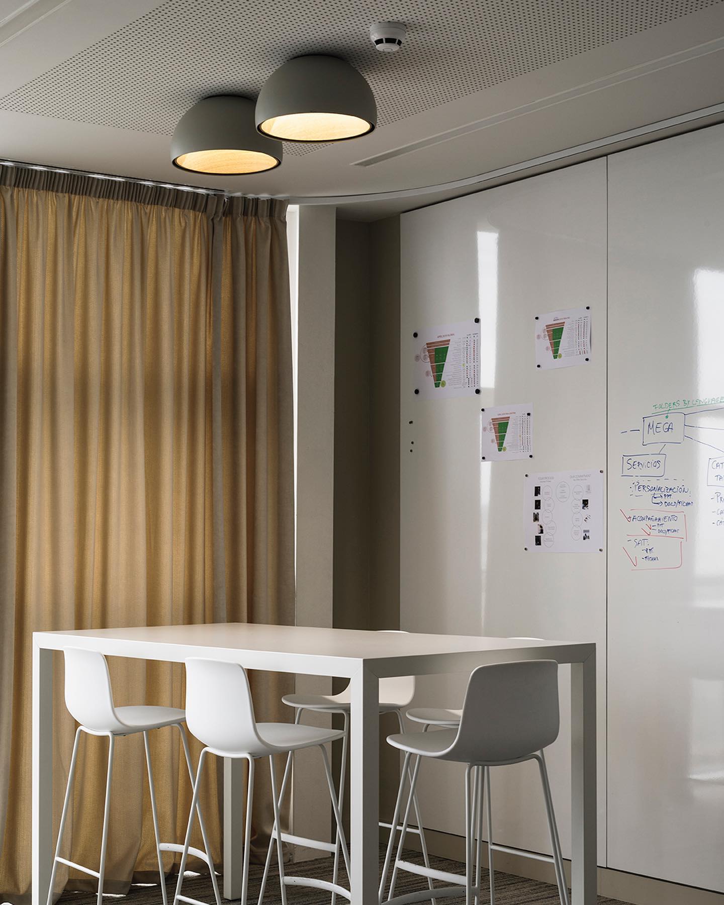 Coda Ceiling Lamp Dome Wood Minimalist