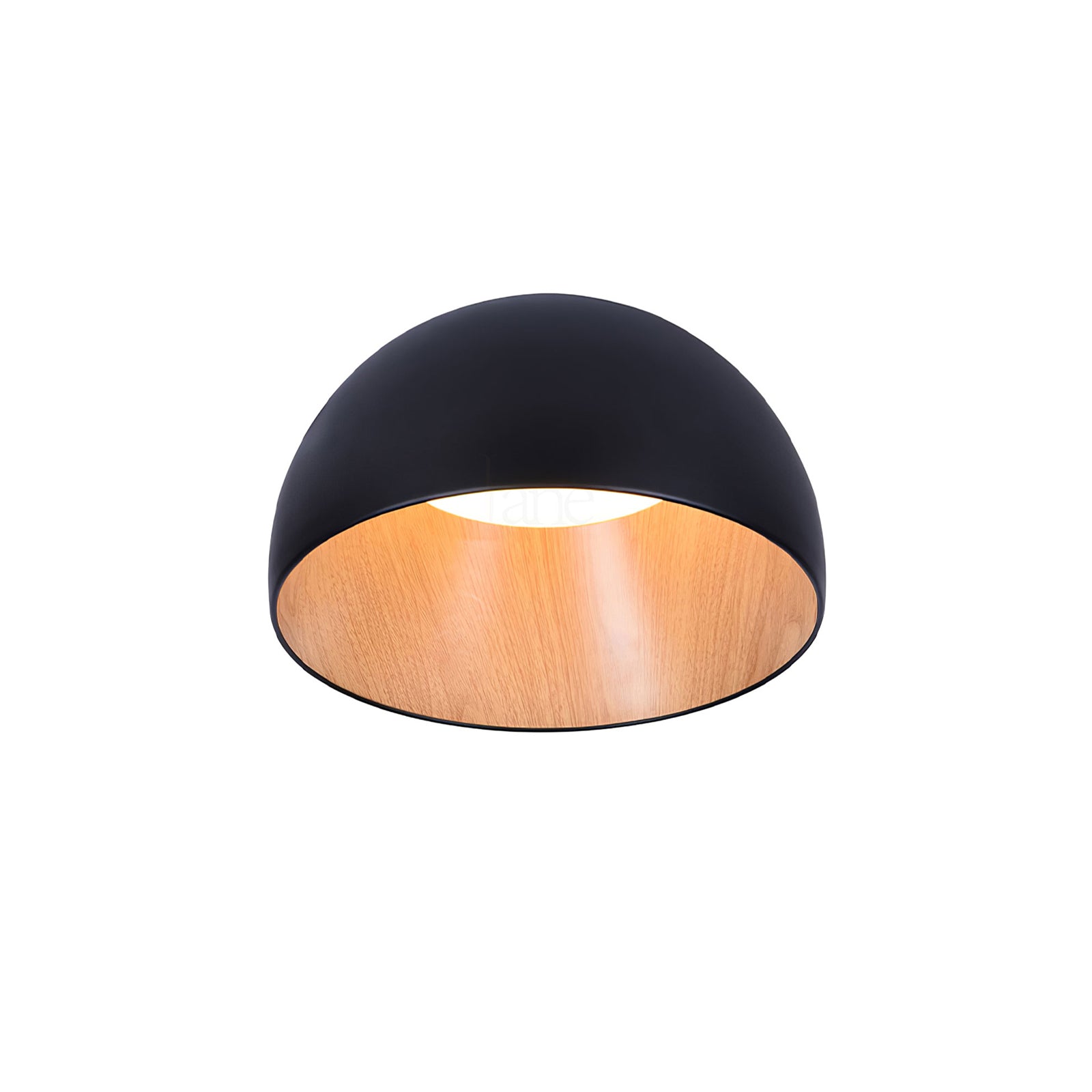 Coda Ceiling Lamp Dome Wood Minimalist