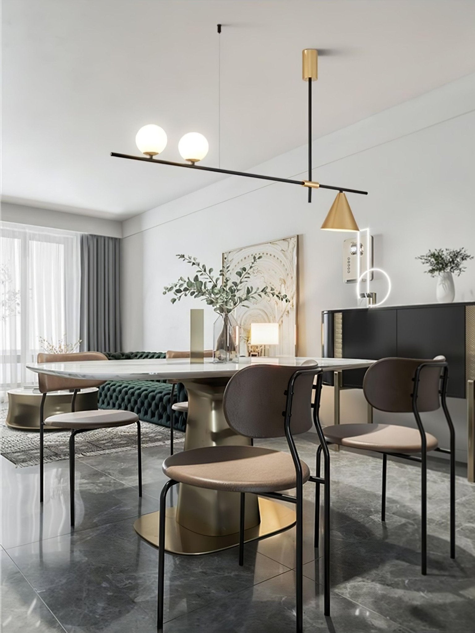 Tahls Contemporary Suspension Light