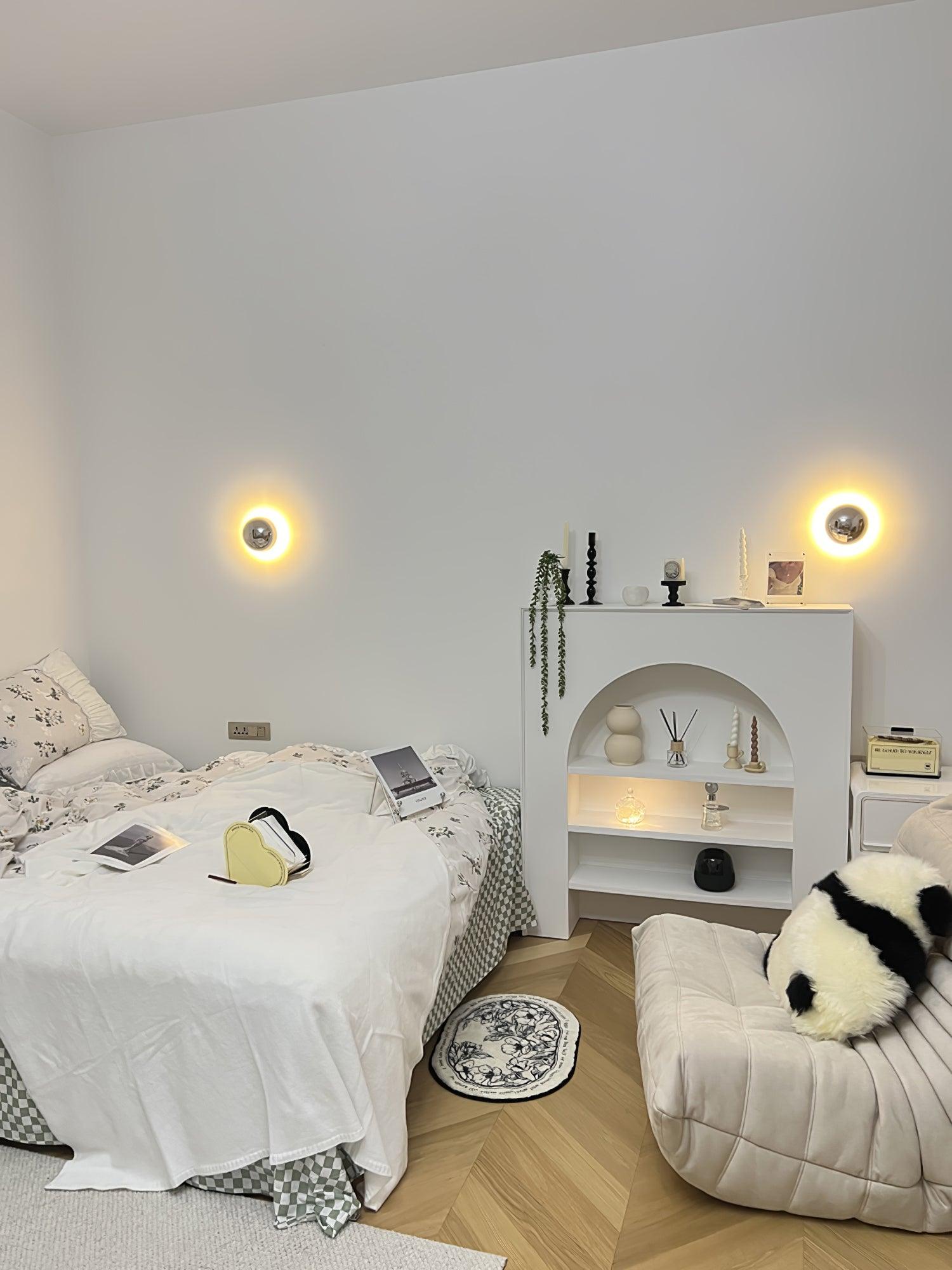 Virixy Modern Minimalist Sphere Sconce Wall Lamp