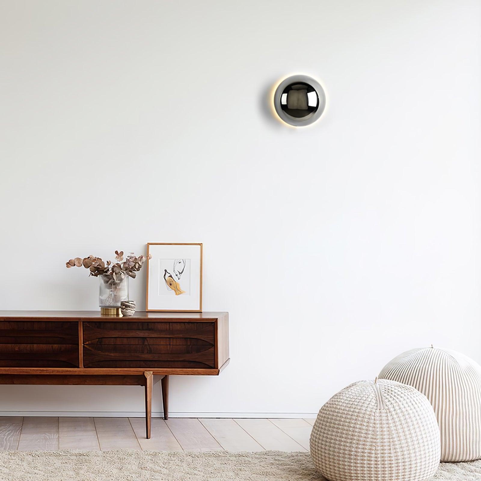 Virixy Modern Minimalist Sphere Sconce Wall Lamp