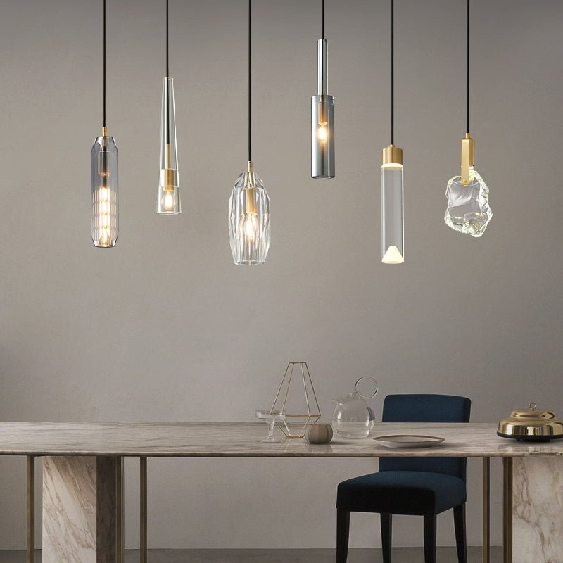 Luxinira Pendant Lamp Clear Shade Crystal