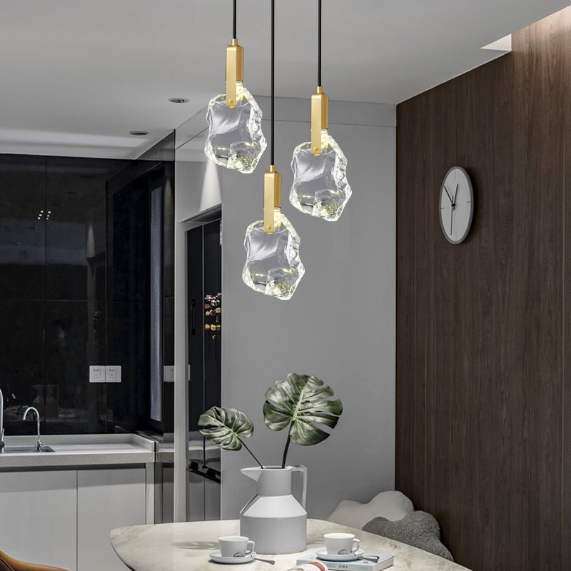 Luxinira Pendant Lamp Clear Shade Crystal