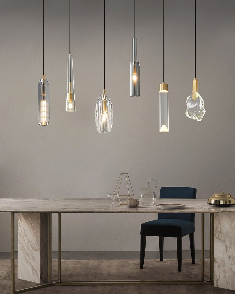 Luxinira Pendant Lamp Clear Shade Crystal