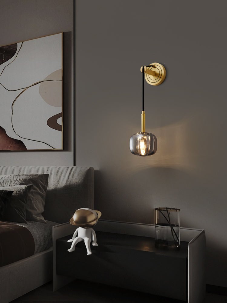 Zodorila Modern Minimalist Series Crystal Wall Lamp