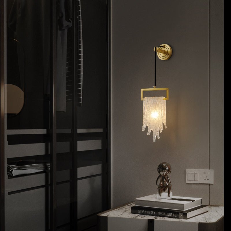 Zodorila Modern Minimalist Series Crystal Wall Lamp