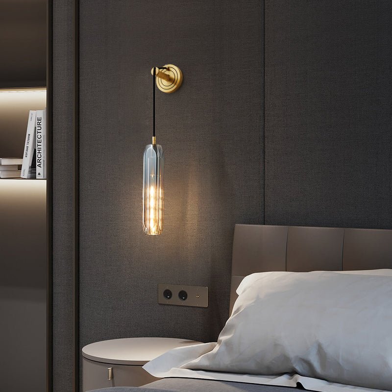 Zodorila Modern Minimalist Series Crystal Wall Lamp