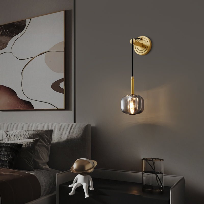 Zodorila Modern Minimalist Series Crystal Wall Lamp