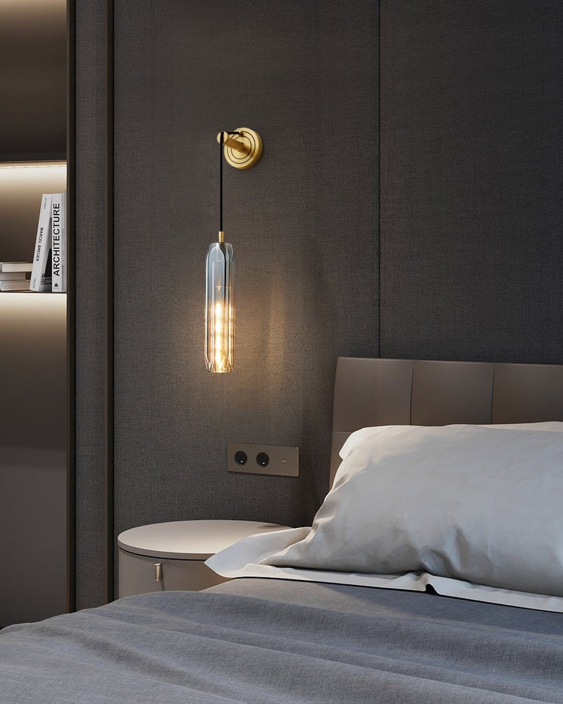 Zodorila Modern Minimalist Series Crystal Wall Lamp