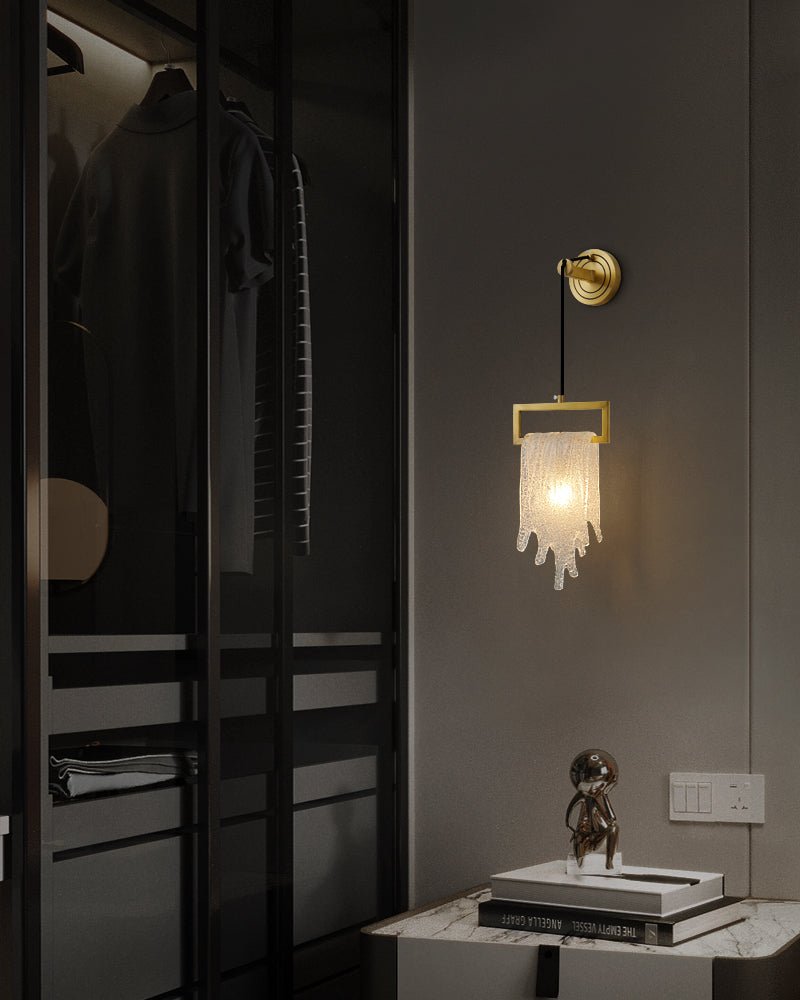 Zodorila Modern Minimalist Series Crystal Wall Lamp