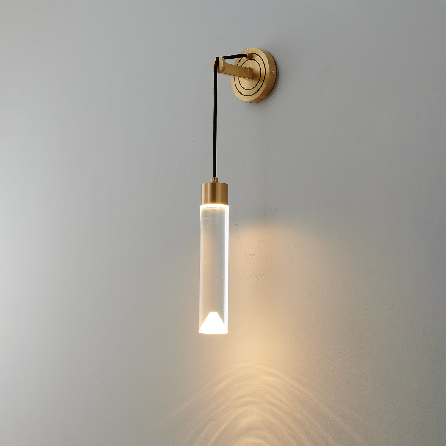 Zodorila Modern Minimalist Series Crystal Wall Lamp