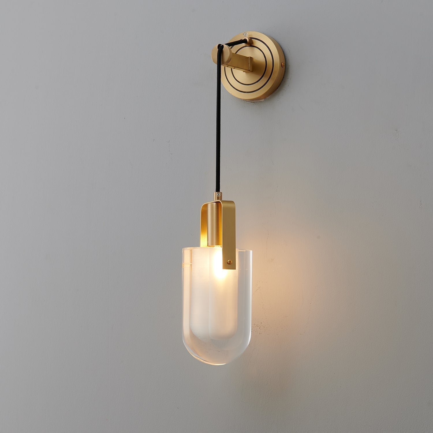 Zodorila Modern Minimalist Series Crystal Wall Lamp