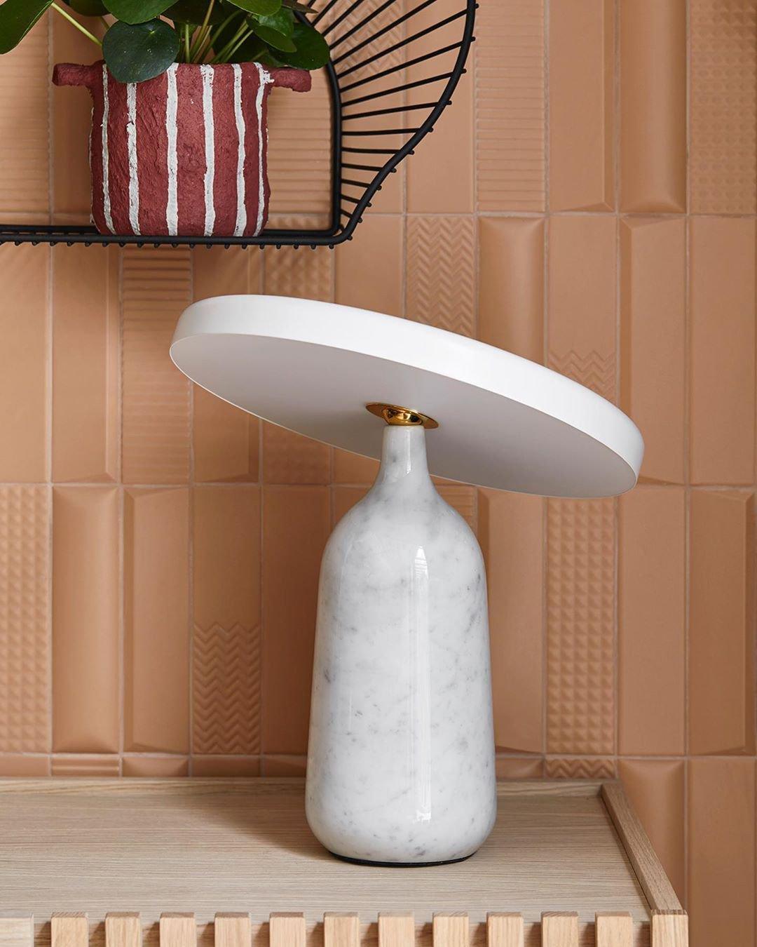 Astrian Marble Minimalist Table Lamp