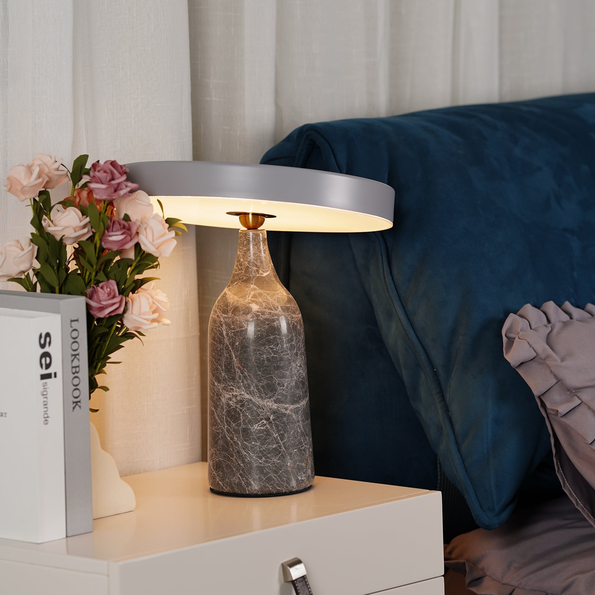 Astrian Marble Minimalist Table Lamp